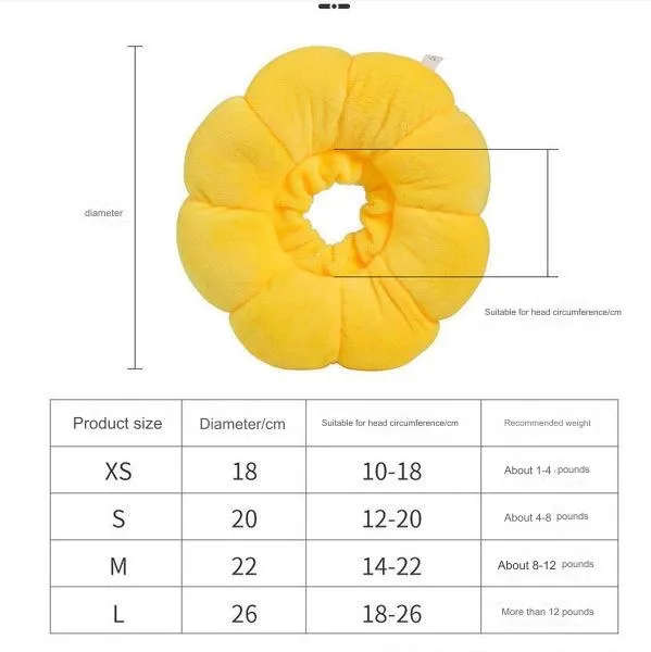 Elizabeth%20Sunflower%20Cat%20Ecollar%20pet%20collar,%20anti-licking%20adjustable%20hood%20e%20collar%20for%20cat%20-%20Image%207