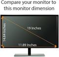 19"INH MONITOR SCREEN PROTECTOR Transparent. 