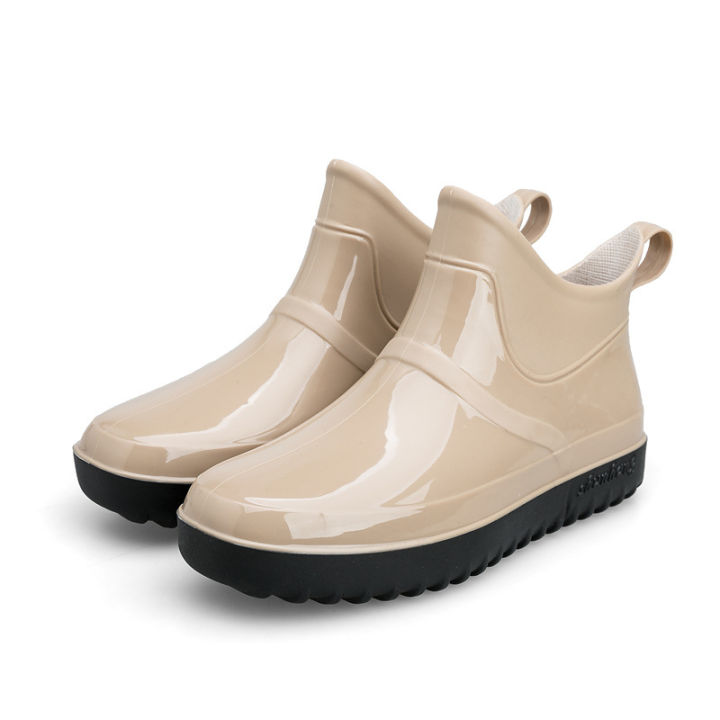 Fashion%20trend%20mid-rise%20rain%20boots%20ladies%20anti%20slip%20low%20top%20waterproof%20shoes%20rain%20boots%20water%20boots%20rain%20boots%20women's%20car%20wash%20kitchen%20rubber%20shoes%20-%20Image%205