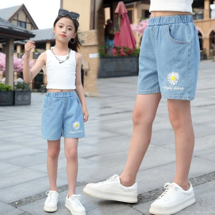 Jean%20Shorts%20for%20Girls%20Cotton%20Casual%20Kids%20Shorts%20Girl%20Summer%20Short%20Jean%20Cute%20Shorts%20Girl%20Pants%20Thin%20Section%20Summer%20Jeans%20-%20Image%205
