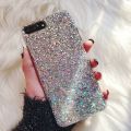 Glitter Phone Case For iPhone 13 12 11 Pro Max Luxury Soft Epoxy Crystal Cover For iPhone XR X S 6 6s 7 8 Plus SE Sequins Fundas. 