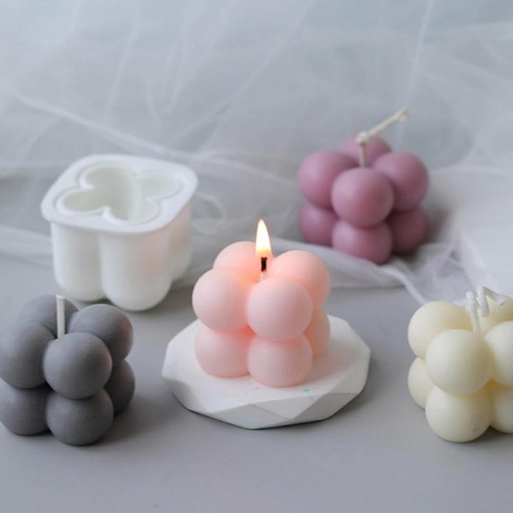 Silicone DIY Candles Mould Candles mold Aromatherapy Plaster Candle 3D