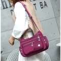 Fashion Women Single Shoulder Hand Bag Crossbody Bag (Blue, Black & Purple Colour).