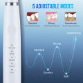 USB Electric Toothbrush Scaler Set Home 5-speed High Frequency Vibration Cleaning Dental Scaler to remove calculus.