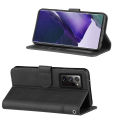 lthmy for Samsung Galaxy note20 ultra/note20 ultra 5G cover premium leather wallet case magnetic shock absorbing flip case with lanyard. 