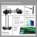 Realme Buds Wireless 3 Neo Bluetooth Neckband with 13.4mm Bass Driver, 32H Playback, AI ENC & 45ms Low Latency | 6 Months warranty. 