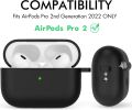 Case for airpods pro 2nd generation case  [Front LED Visible] high-quality silicone soft protect case for airpod pro 2 skin case Moonlight Shines. 