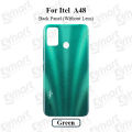 itel A48 Back Panel/Backshell/ Casing + Side Buttons With Logo-All Colors Available.