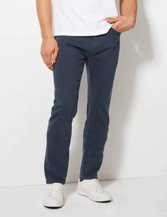 Tapered%20Fit%20Jeans%20with%20Stretch%20for%20Men%20-%20Image%203