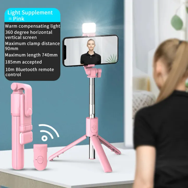 Multifunctional%20Selfie%20Stick%20Bluetooth-compatible%20Portable%20Phone%20Stand%20Extendable%20Holder%20Aluminium%20Alloy%20Wireless%20Remote%20Shutter%20-%20Image%202