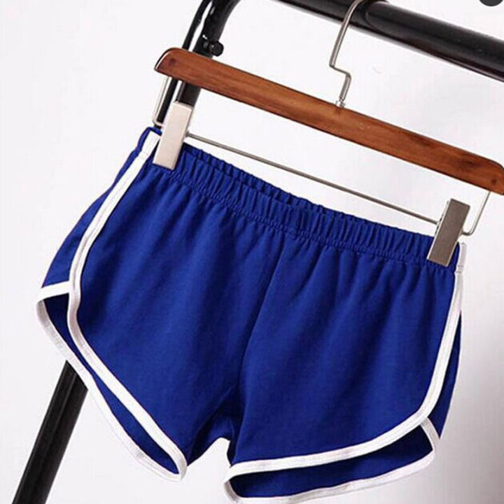 Yoga%20Shorts%20women%20Hot%20Women%20Blend%202021%20Summer%20Short%20Pants%20Contrast%20Binding%20Side%20Split%20Elastic%20Waist%20Patchwork%20Casual%20Beach%20Party%20-%20Image%202