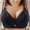 Push Up Bras Women Plus Size Bra D Underwear Thin Wireless Gathered Bralette Woman Plus Size Push Up Bra Bras. 