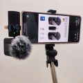 F11 2:1 Wireless Microphone For IPhone , Android and Camera.