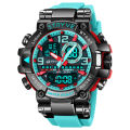 【NShisasN】STRYVE Fashion Men's Sport Watches Shock Resistant 50M Waterproof Wristwatch LED Alarm Stopwatch Clock Watches Men 8025. 