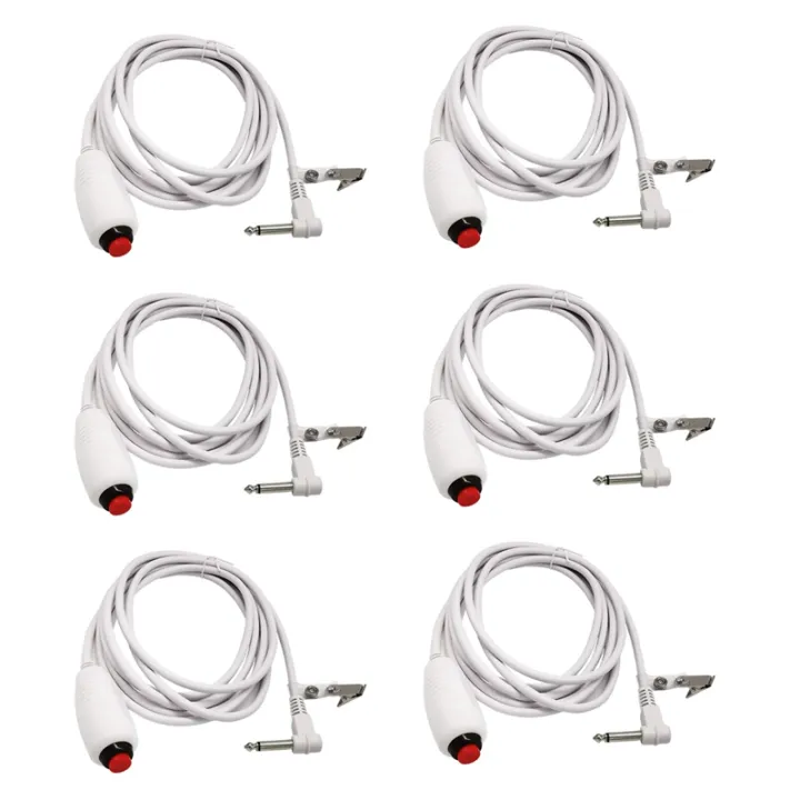 ICQURBT%206X%20Nurse%20Call%20Cable%206.35mm%20Line%20Nurse%20Call%20Device%20Emergency%20Call%20Cable%20with%20Push%20Button%20Switch%20-%20Image%205