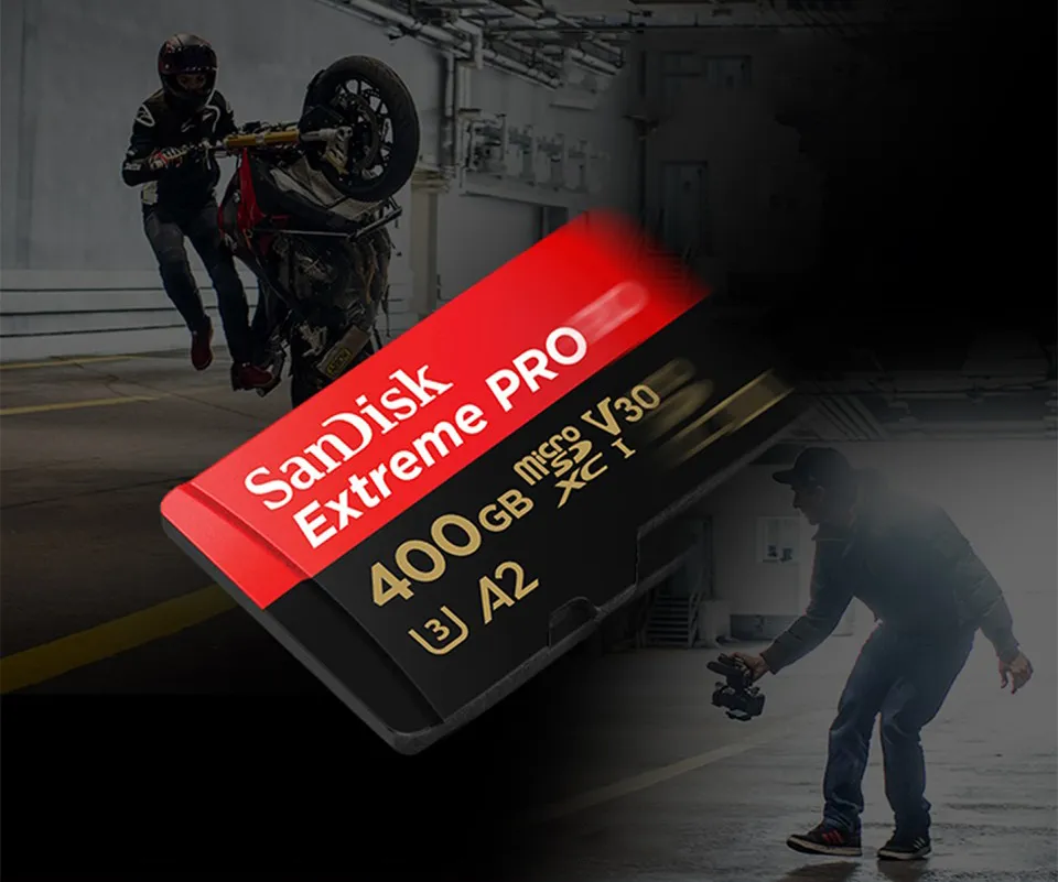 Adapter Sandisk Extreme Pro 400 SanDisk Extreme Pro Card 512GB