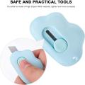 1 Pcs Mini Clouds Safety Cutter Anti-Cutter Cute Cutter Student Stationery Box Opener. 