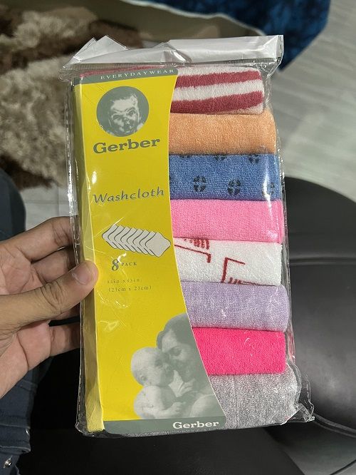 Baby%20Handkerchief%20Rumal%20Soft%20Cotton%20Newborn%20Baby%20Towels%20Set%20-%208pcs/Pack%20-%20Image%202