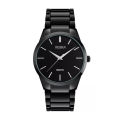 Stainless steel clock-black for men - Watch For Men - Watch For Men. 