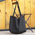 Fashion Big Beach Tote Bag High Capacity Minimalist Canvas Bag Tote Bags Solid Color Multifunction Handbags For Ladies.