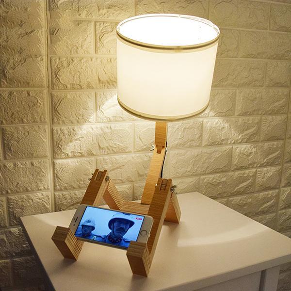 Durable%20DecBest%20Robot%20Table%20Lamp%20Distinctive%20Unique%20Adjustable%20DIY%20Book%20Night%20Light%20Bedside%20Lamp%20Home%20Decor#US%20Plug%20-%20Image%203