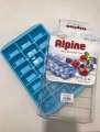 Plastic Alpine 21 box Ice Cuber Tray With Transparent Lid - 25cm.