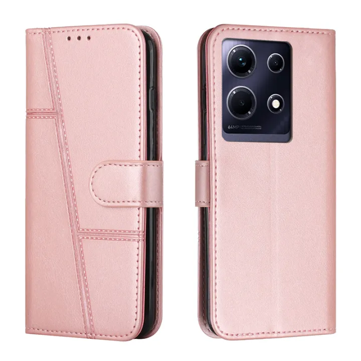 Vantime%20for%20Infinix%20Note%2030%204G%205G%20Retro%20PU%20Leather%20Wallet%20Case%20Flip%20Clasp%20Stand%20Cards%20Holder%20Casing%20-%20Image%202