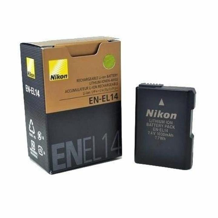 Nikon En-El14 Rechargeable Li-Ion Battery For Nikon D3100/Df/D3300/ D5300/D5200 Dslr Cameras