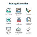 Mini printer Sadakalo Photo Printer Wireless Bluetooth Thermal Printer Photo Label Sticker Printer, C15. 