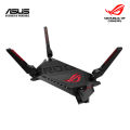 ASUS ROG Rapture GT-AX6000 Dual-Band WiFi 6 (802.11ax) Gaming Router, Dual 2.5G ports, enhanced hardware, WAN aggregation, VPN Fusion, Triple-Level Game Acceleration, free network security and AiMesh support. 