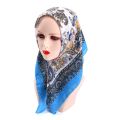 70*70cm Square Scarf for Women Design Hijab Headband Muslim Headscarf Bandana Summer Shawl Wraps Foulard Echarpe. 