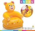 INTEX Inflatable Kids Happy Animal Teddy Air Chair with Hand Air Pump Inflatable Sofa/ Chair.