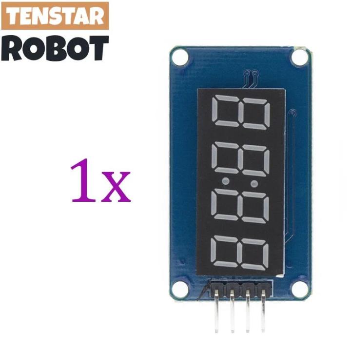 TM1637%204%20Bits%20Digital%20LED%20Display%20Module%20For%20Arduino%207%20Segment%200.36%20Inch%20Clock%20RED%20Anode%20Tube%20Four%20Serial%20Driver%20Board%20Pack%20-%20Image%207