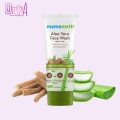 Indian product skin care Mamaearth Aloe Vera face wash used for male female - 100 ml.