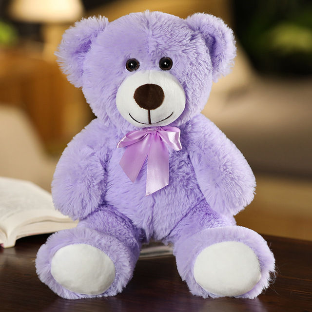 Bear%20Plush%20Toy,%20Cute%20Stuffed%20Doll%20with%20Satin%20Bow%20Tie%20Birthday%20Gift%20for%20Adults%20Children%20-%20Image%202