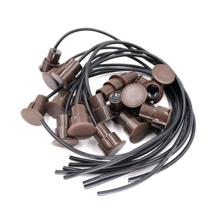 NC Wired Embedded Window Door Magnetic Contact Reed Switch Door Sensor Alarm switch For Alarm system