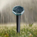Solar Powered Animal Repeller Effective Ultrasonic Snake Mouse Garden Repeller Frighten Snake Mouse Pest Control Supplies for Garden Yard Farm.