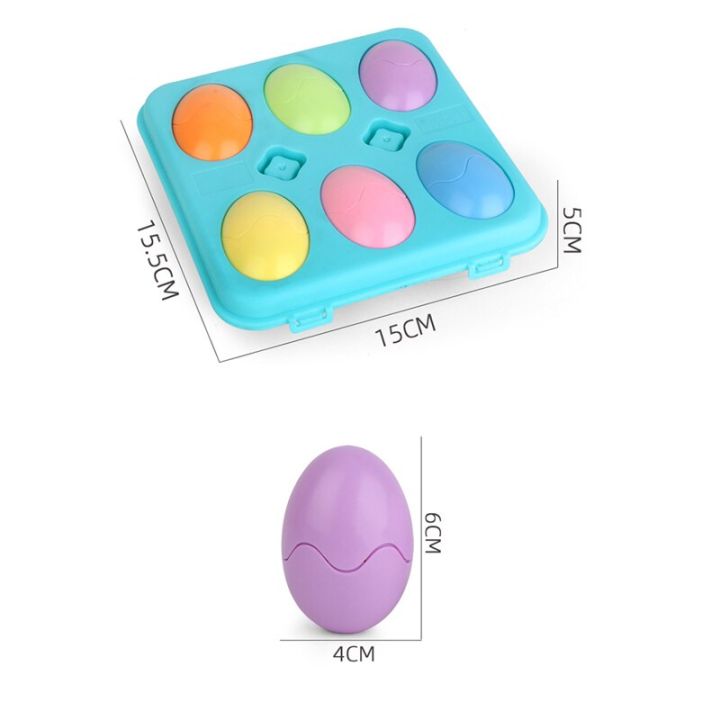 6Pcs/Box%20Colorful%20Egg%20Baby%20Toys%20Puzzle%20Game%20Early%20Educational%20Matching%20Toy%20Learning%20Color%20Shape%20for%20Kids%20Toddler%20Children's%20Gift%20-%20Image%208