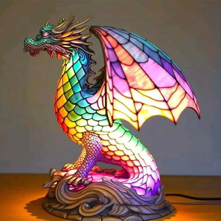 Animal%20Table%20Lamp%20Series,Stained%20Glass%20Cat,Dragon,Wolf,Horse,Owl,Dolphin,Turtle,Elephant,Mermaid%20Table%20Lamp%20Night%20Light%20Demoo%20-%20Image%204