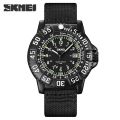SKMEI 9281 Fashion Sport Men Quartz Watch Nylon Luminous Date Calendar Mens Waterproof Wristwatches Military Clock reloj hombre. 