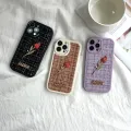 FELMYST Casing Case For Vivo S1 Pro Fashion Rose Flower Gemstone Ornament Brand JADIOR Gem Soft Silicone Fabric Phone Case Full Cover Camera Protection Cases Shockproof Back Cover Phone Casing Softcase For Girls. 