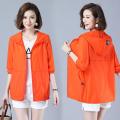Short Sun Protection Clothing Women2022New Korean Style Western Style Hooded Sun-Protective Clothing Casual Loose All-Match Summer Coat Fashion【8Month6Day After】.