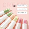 4g Strawberry Peach Fruity Deep Moisture Lip Balm Portable Organic Vitamins Plump Elastic Shiny for Hydrating Lip Care Balm. 