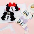 Anime Disney Mickey Mouse Blindfold Soft Plush Sleep Eye Mask Minnie Figure Eye Mask Plush Doll Sleep Mask Help Sleep Plush Mask. 