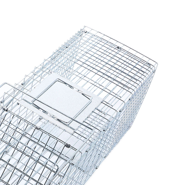 Metal Wire Cat Cage Folding Cat Cage Mild Steel Wire Cat Cage Portable Lightweight Metal Wire Pet Cage for Small Medium Cats