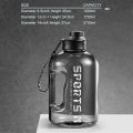 2.7L/1.7L Accurate Calibration Water Bottle for Hiking Fitness Camping Men Women Outdoor Large Leak-proof Gym Training Bottle.