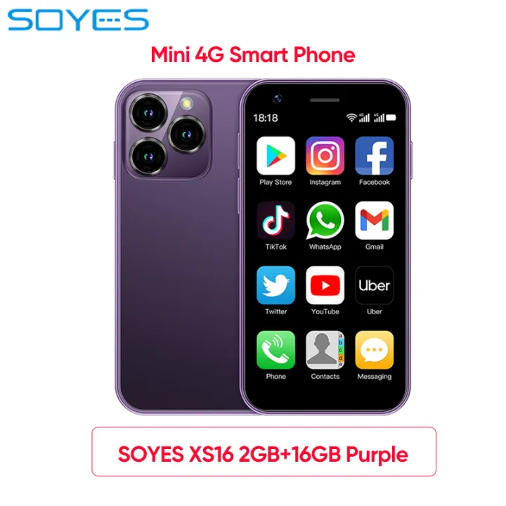 SOYES%20XS16/XS15%20Mini%20Android%20Smartphone%203G/4G%20Network%202GB%20RAM%2016GB%20ROM%203%20Display%205MP%20Camera%20Dual%20SIM%20With%20Play%20Store%20WhatsAPP%20-%20Image%207