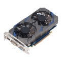 Computer Graphics Cards GDDR5 GTX750TI 2GB 1072MHz 5400MHz Dual Fan 4K HDR Tech 2G Graphics Cards for 128BIT Desktop.