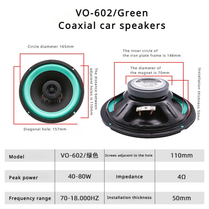 Best%20Selling%20Cheap%204/5/6.5%20Inch%20Audio%20Music%20Stereo%20Full%20Range%20Car%20Speaker%20Good%20Sound%20Car%20Coaxial%20Speaker%20-%20Image%202