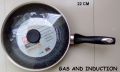 Prestiege INDUCTION Fry pan 22 cm with glass lid. 